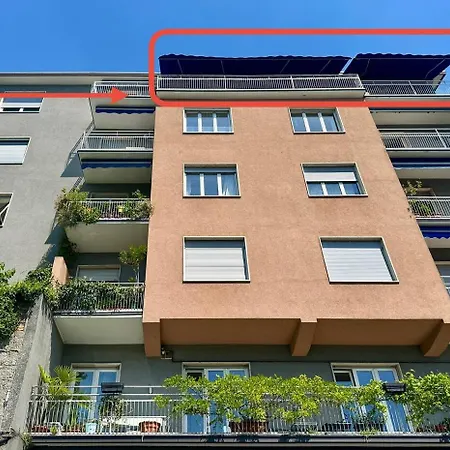 K V!sta Penthouse In Centre Town - Amazing View! Apartamento *